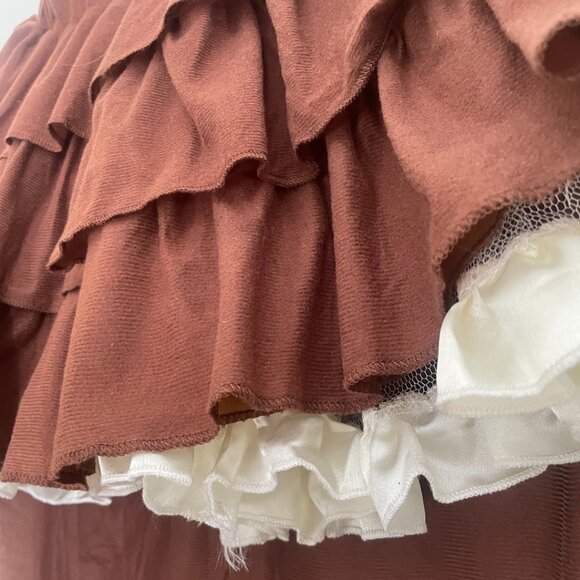 Adult Pirate/Wench Ruffle Skirt Costume - Picture 6 of 15